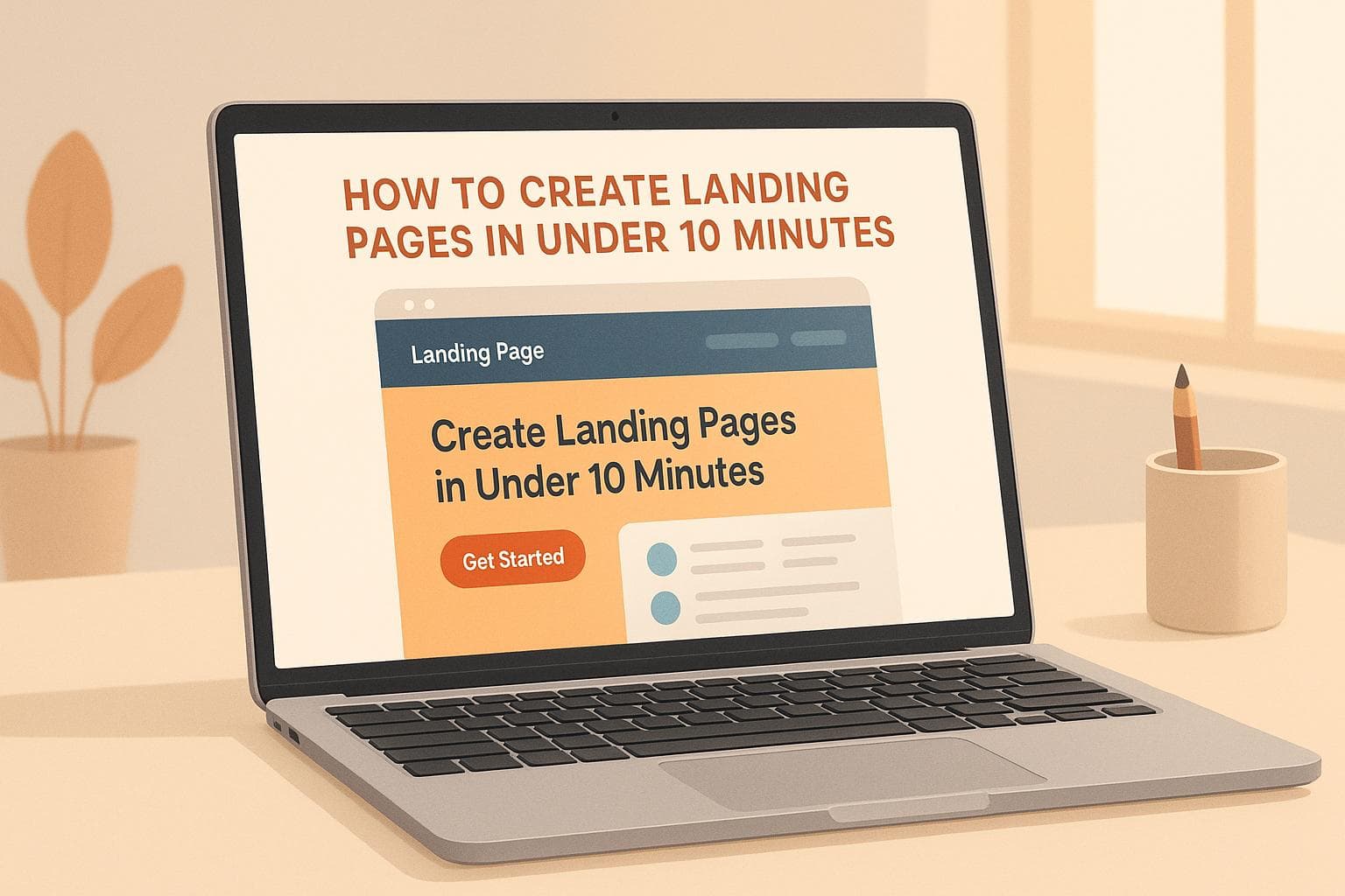 How to Create Landing Pages in Under 10 Minutes