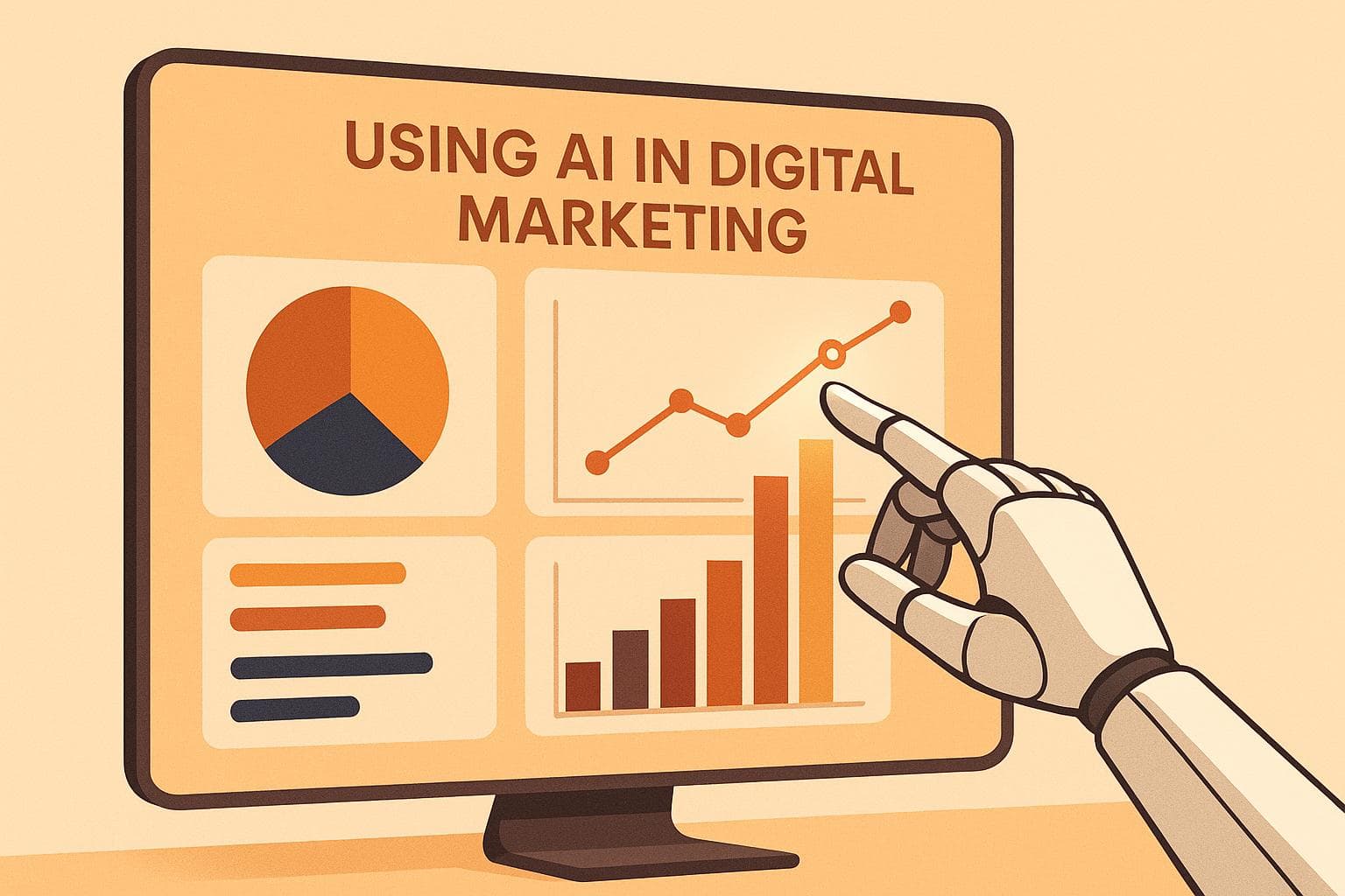 Using AI in digital marketing