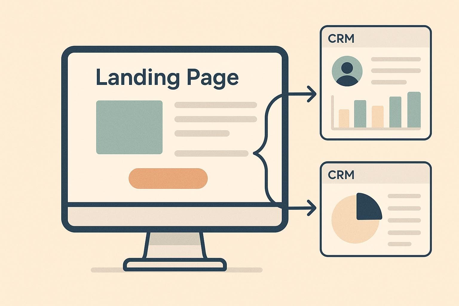 How to Connect Landing Pages to CRM Systems